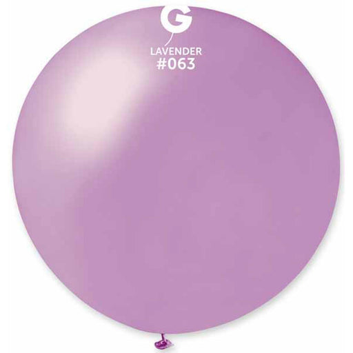 31" Metallic Lavender Balloon #063