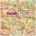 Around the World Luncheon Napkins