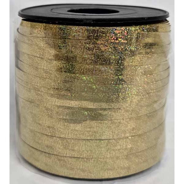 Gold Iridescent Curling Ribbon, 250 Yards