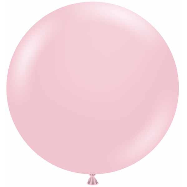 TUFTEX 24-Inch Pearl Romey Pink Latex Balloons, 25 Count