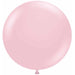 TUFTEX 24-Inch Pearl Romey Pink Latex Balloons, 25 Count