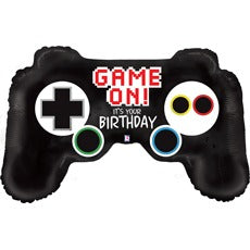 Game Controller Birthday Foil Balloon, 36 Inch