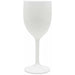 Solid White Reusable Wine Glass