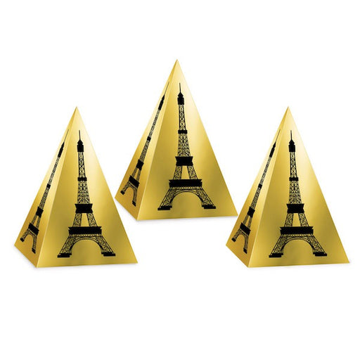 Eiffel Tower Favor Boxes, 3 Pack