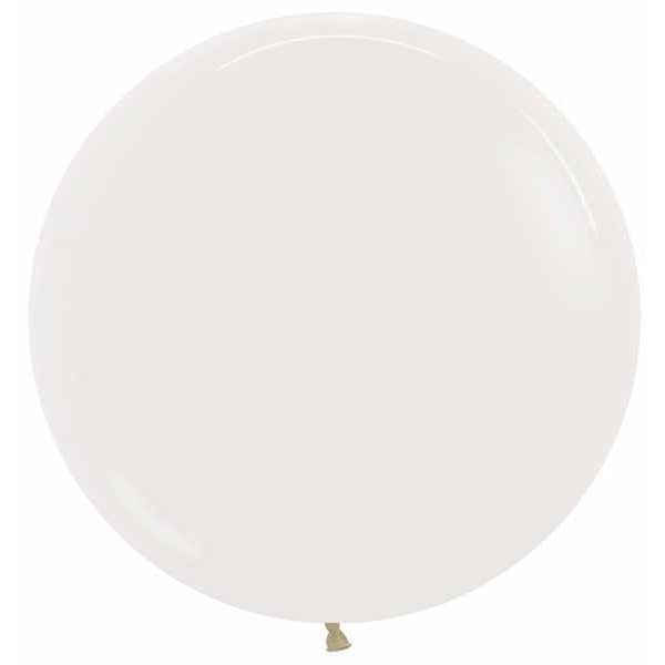 Crystal Clear 24-Inch Latex Balloons, 10-Pack
