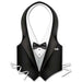 Plastic Tuxedo Vest for Awards Night Parties