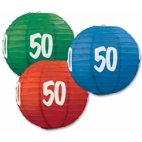 50 PAPER LANTERNS