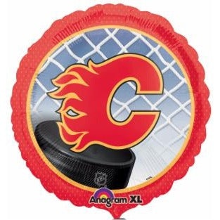Calgary Flames NHL 18-Inch Round Foil Balloon