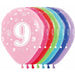 NUMBER "9" ASST 11" SEMPERTEX 50/BG