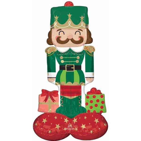 37-Inch Nutcracker AirLoonz Junior Foil Balloon