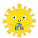 Happy Sun 28" Sun-Shaped Foil Balloon