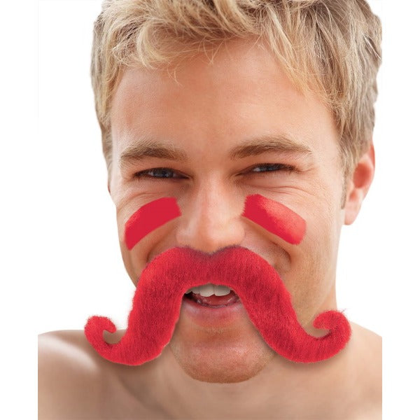 Red Costume Moustache