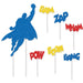 Hero Cake Topper, 1 Per Package