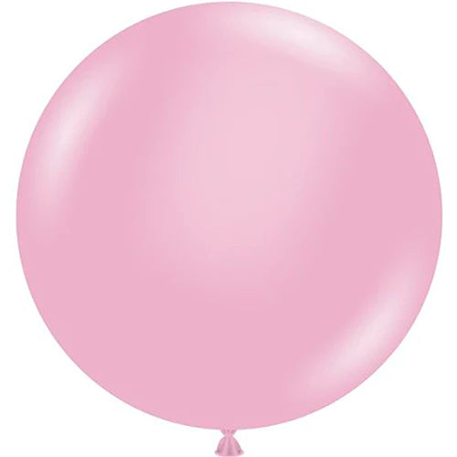 Tuftex Giant Pink Round Latex Balloons 36" (2/Pk)