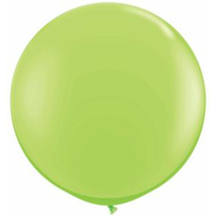 36" Lime Green Latex Balloons (2 Pack)