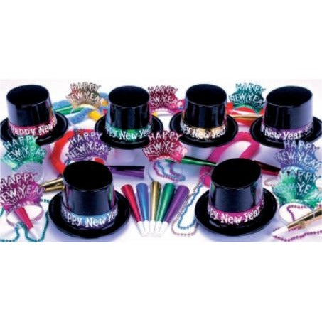Midnight New Year's Eve Party Kit for 50 Guests