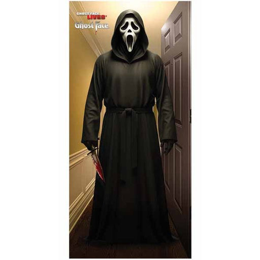 Ghostface Fabric Door Cover, 36 x 80 Inches