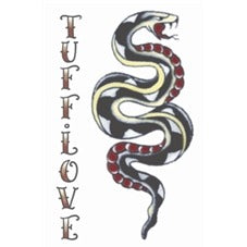 Tinsley Transfers Snake 1940 Vintage Temporary Tattoo