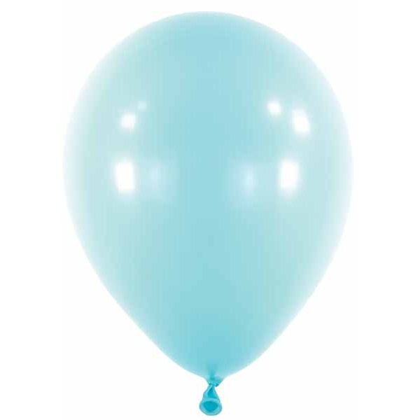 Pastel Blue 11-Inch Latex Balloons, 100 Count