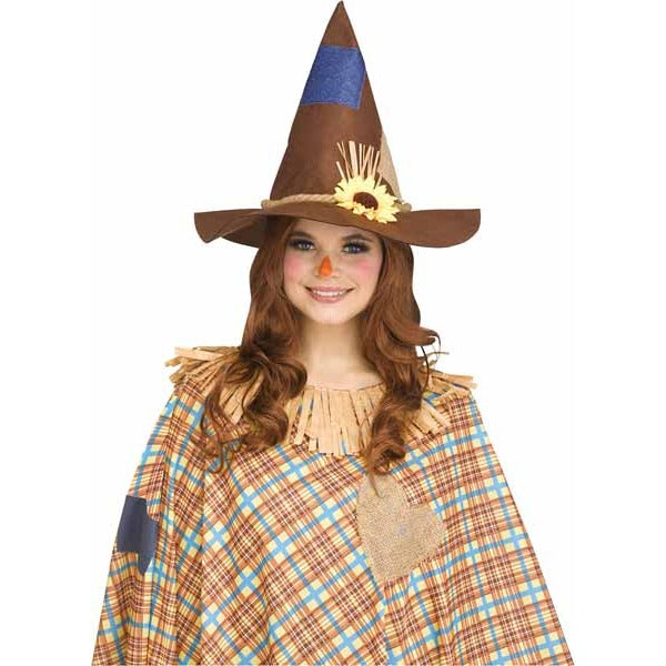 Sweet Happy Scarecrow Costume Hat