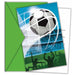 Soccer Fans Party Invitations with Envelopes, 6 Pack