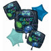 Game On Gaming Theme Foil Balloon Bouquet