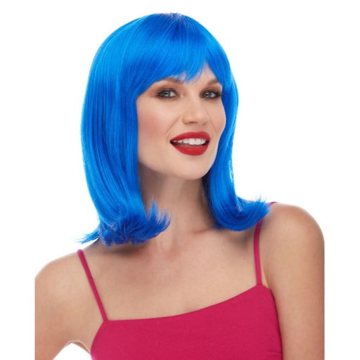 Dark Blue Doll Costume Wig