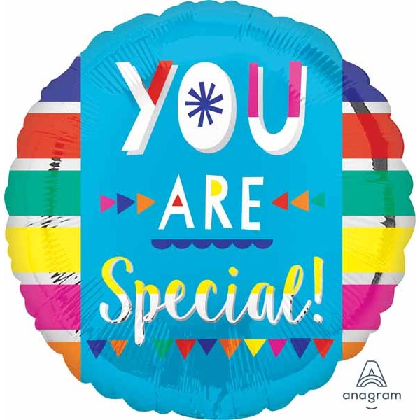 You Are Special Fun 18" Round Foil Balloon