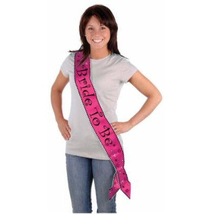 Bride to Be Satin Sash
