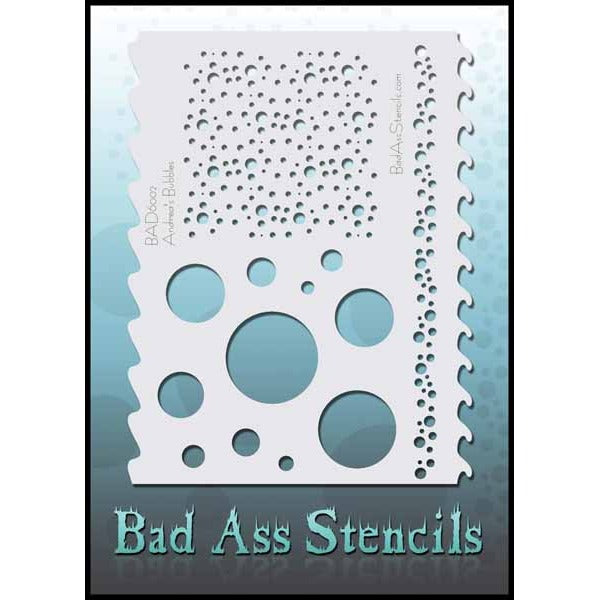 Graftobian Bad Ass Bubbles Makeup Stencil