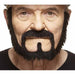 MOUSTACHE & BEARD BLACK 21 X 13 CM