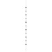 Jet Black Balloon Fun Strings, 6 ft
