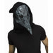 Grey Plague Doctor Costume Mask
