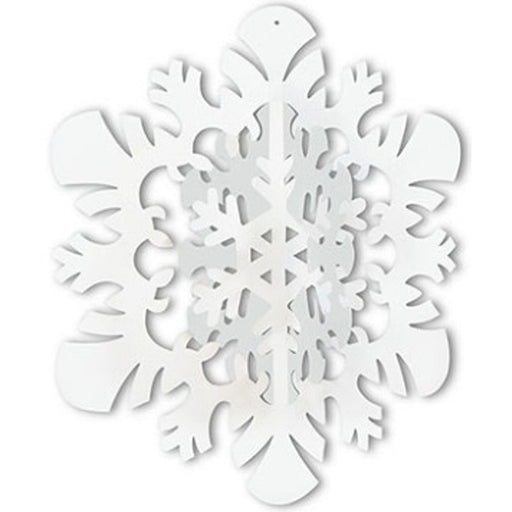 3D Hanging Snowflake ( 9/Pk)