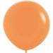 Sempertex Neon Orange 24-Inch Latex Balloons, 10-Pack