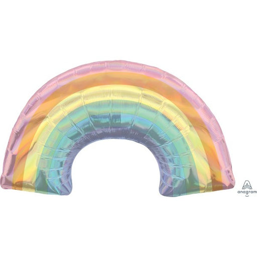 34" Holographic Pastel Rainbow Foil Balloon