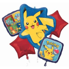 Pokémon Foil Balloon Bouquet
