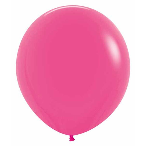Sempertex Neon Fuchsia 18-Inch Latex Balloons, 25 Count