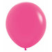 Sempertex Neon Fuchsia 18-Inch Latex Balloons, 25 Count