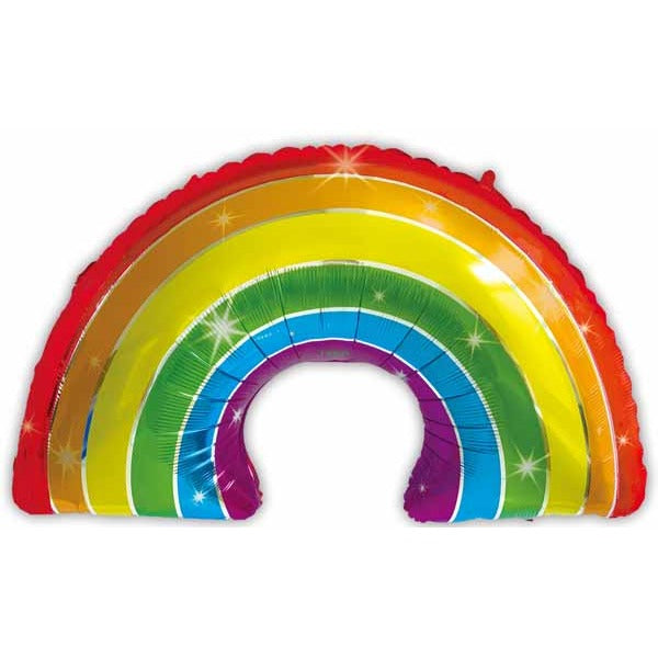 32-Inch Rainbow Shaped Foil Balloon