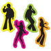 RETRO 70'S SILHOUET 4/PKG 15"&16"