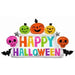 Creepy Halloween Marquee 39-Inch Foil Balloon