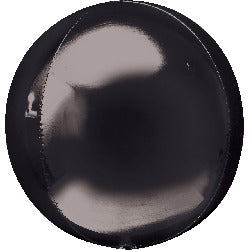 Anagram Black Orbz XL 16-Inch Foil Balloon