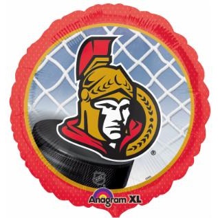Ottawa Senators 18-Inch Round Foil Balloon