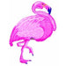 Flamingo Beach 35-Inch SuperShape Foil Balloon