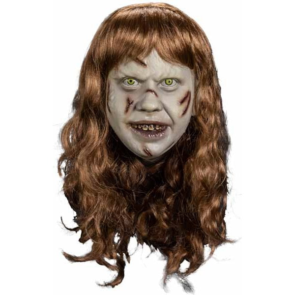 The Exorcist Regan MacNeil Deluxe Mask with Attached Wig