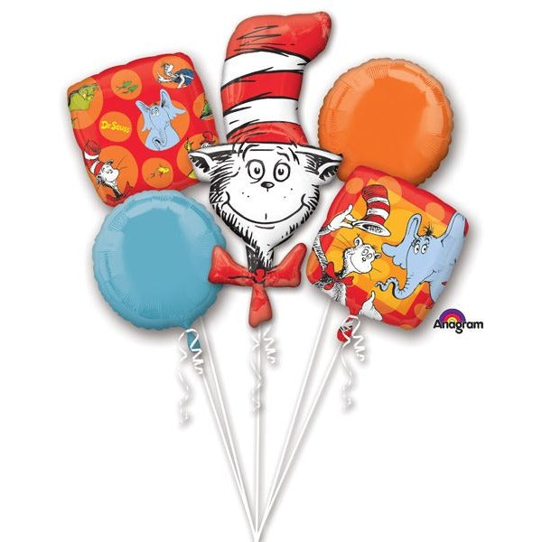 Dr. Seuss Foil Balloon Bouquet