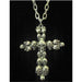 Skull Cross Costume Necklace