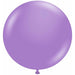 TUFTEX 24-Inch Lavender Latex Balloons, 25 Count