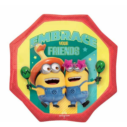 Despicable Me 4 Minions Shaped Foil Balloon, 22 Inch
